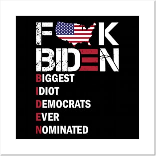 Fuck You Biden Posters and Art